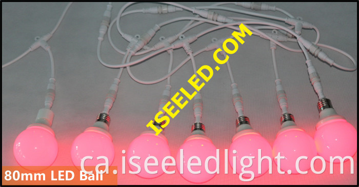 Color Changing Colorful 3w Led Bulb